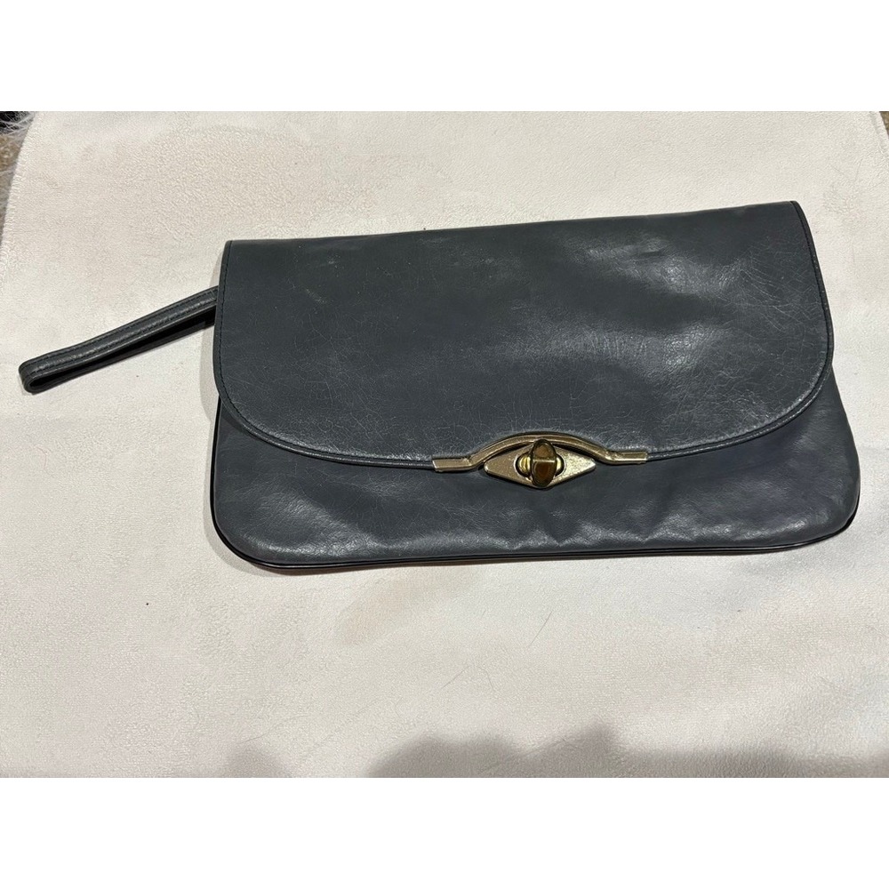 Vintage Collins Leather Clutch